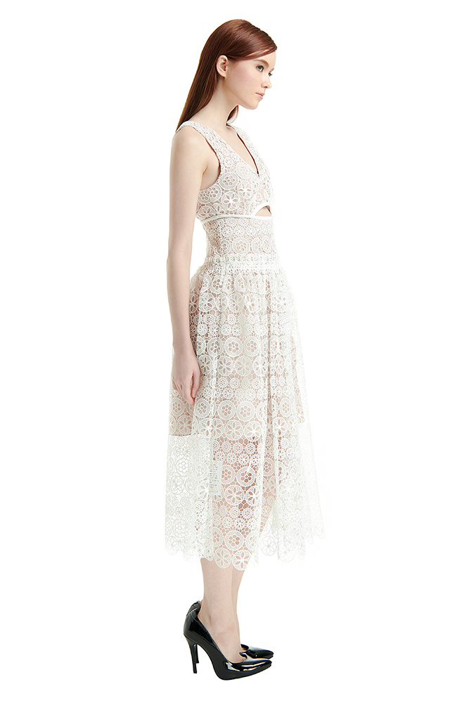 side view of the dress